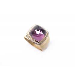 BAGUE FRED PAIN DE SUCRE MM 4B0416 T51 EN OR ROSE AMETHYSTE DIAMANTS RING 5960€