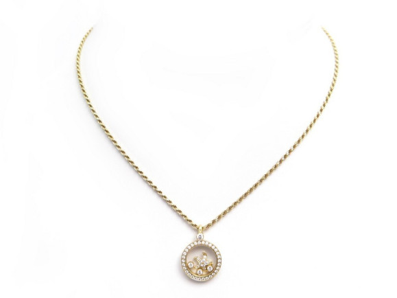 collier chopard happy diamonds etoile de mer or