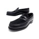 NEUF CHAUSSURES JM WESTON MOCASSINS 180 5C 39 EN CUIR ET DAIM NOIR SHOES 670€