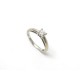 BAGUE MAUBOUSSIN LA BAGUE T48 EN OR BLANC 18K DIAMANT SOLITAIRE 0.3CT RING 2100€