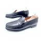 CHAUSSURES BOWEN OAKE MOCASSINS 8.5 42.5 FR EN CUIR NOIR LOAFER SHOES 330€