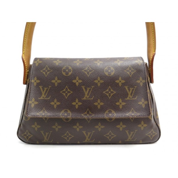 LOUIS VUITTON Handbag M51147 Brown Monogram Mini looping from