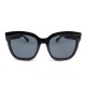 LUNETTES DE SOLEIL GUCCI GG0034S EN RESINE NOIR + ETUI BLACK SUNGLASSES 270€