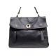 SAC A MAIN YVES SAINT LAURENT MUSE TWO GM EN CUIR NOIR BLACK HANDBAG PURSE 1795€