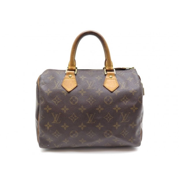 SAC A MAIN LOUIS VUITTON SPEEDY 25 TOILE MONOGRAM M41109 CADENAS HAND BAG 1000€