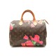 SAC A MAIN LOUIS VUITTON SPEEDY 30 ROSE M48610 STEPHEN SPROUSE MONOGRAM ROSES