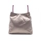 SAC A MAIN PRADA CABAS 32 CM EN TISSU SATIN GRIS GREY TOTE HAND BAG PURSE 800€