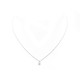 COLLIER TIFFANY AND CO PENDENTIF ORNE 1 DIAMANT SOLITAIRE 0.17CT NECKLACE 1500€