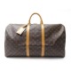 SAC DE VOYAGE LOUIS VUITTON KEEPALL 55 M41424 EN TOILE MONOGRAM TRAVEL BAG 1450€