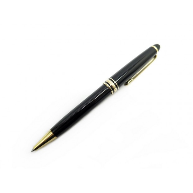 STYLO BILLE MONTBLANC MEISTERSTUCK CLASSIQUE DORE 10883 NOIR + BOITE PEN 370€