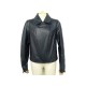 NEUF VESTE CHANEL PERFECTO 38 M EN CUIR BLEU MATELASSE LOGO CC VEST JACKET 8570€