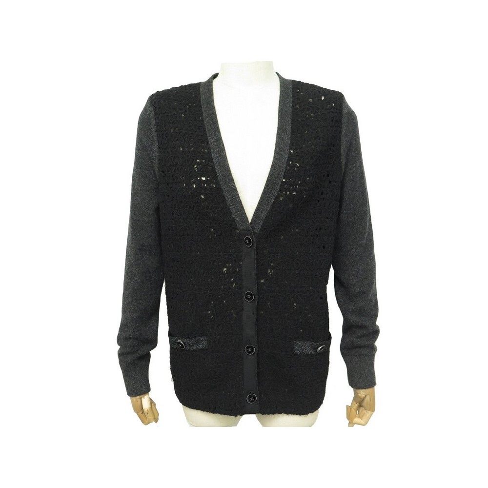 pull chanel cardigan gilet p53166 m 38 en