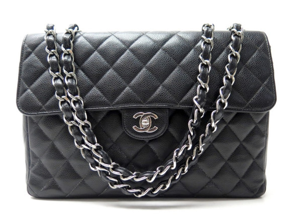 sac a main chanel timeless jumbo bandouliere en cuir