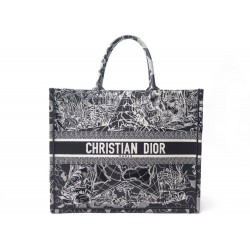 NEUF SAC A MAIN CHRISTIAN DIOR BOOK TOTE BRODERIE AROUND THE WORL M1286ZRGP BAG