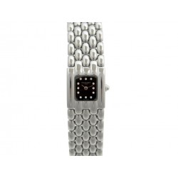 MONTRE CHAUMET KHESIS 22K 21MM QUARTZ ACIER PALLADIE INDEX DIAMANTS WATCH 2490€