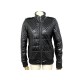 BLOUSON CHANEL DOUDOUNE EN NYLON VERNIS NOIR MANTEAU MATELASSE COAT 3800€