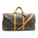 SAC VOYAGE LOUIS VUITTON KEEPALL 60 TOILE MONOGRAM BANDOULIERE TRAVEL BAG 1800€