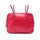 SAC A MAIN HERMES PLUME MINI 20 EN CUIR ROUGE RED LEATHER HAND BAG PURSE 4900€