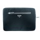 NEUF POCHETTE PRADA SAC ORDINATEUR PORTABLE NYLON NOIR 