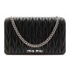 NEUF SAC A MAIN MIU MIU DELICE 5BP001 BANDOULIERE CUIR MATELASSE HAND BAG 1150€