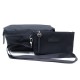 NEUF LOT LONGCHAMP POCHETTE + TROUSSE DE TOILETTE LE PLIAGE NEO TOILE NOIR 200€