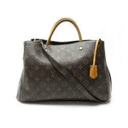 SAC A MAIN LOUIS VUITTON MONTAIGNE MM M41056 TOILE MONOGRAM CANVAS HANDBAG 2050€