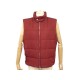 NEUF MANTEAU HERMES DOUDOUNE GILET SANS MANCHES M 48 ROUGE NEW RED COAT 2100€