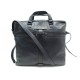 SACOCHE ST DUPONT 58 MONTAIGNE BANDOULIERE EN CUIR GRAINE BLEU BRIEFCASE 990€