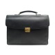 SACOCHE LONGCHAMP CARTABLE LE FOULONNE M EN CUIR NOIR LEATHER BRIEFCASE 370€