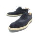 NEUF CHAUSSURES LOUIS VUITTON DERBY CAMPUS 8.5 42.5 EN DAIM BLEU NEW SHOES 850€