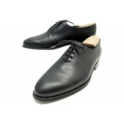 CHAUSSURES JM WESTON RICHELIEU ONE CUT REMY 356 9D 43 EN CUIR NOIR SHOES 870€