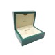 BOITE DE MONTRE ROLEX 39141.01 DAYTONA EN CUIR VERT WATCH BOX