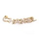 NEUF BROCHE CHANEL AB3377 LETTRES EN METAL DORE & STRASS NEW BROOCH 760€