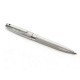 STYLO BILLE ST DUPONT OLYMPIO 0485101 EN PLAQUE ARGENT + ECRIN BALLPOINT PEN