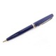 NEUF STYLO BILLE MONTBLANC GENERATION EN RESINE BLEU & DORE NEW BALL PEN 240€