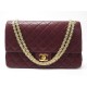 VINTAGE SAC A MAIN CHANEL TIMELESS MEDIUM EN CUIR MATELASSE BORDEAUX PURSE 9700€