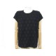 NEUF HAUT CHANEL TSHIRT P53302 T48 XL EN COTON NOIR NEW BLACK COTTON TOP 1500€