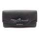 NEUF PORTEFEUILLE BURBERRY NOEUD EN CUIR GRAINE NOIR NODE LEATHER BILLFOLD 395€