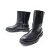 NEUF CHAUSSURES ALAIA BOTTINES CLOU POINTILLE 40 CUIR NOIR + BOITE BOOTS 1190€