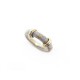 BAGUE CARTIER MOTIF TRINITY TAILLE 47 EN OR 18K ET ACIER + BOITE GOLD STEEL RING