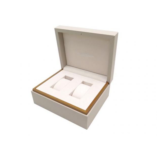 NEUF BOITE POUR MONTRE JAEGER-LECOULTRE DOUBLE EMPLACEMENT WATCH BOX