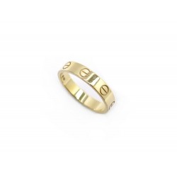 BAGUE CARTIER ALLIANCE LOVE TAILLE 51 EN OR JAUNE 18K + BOITE GOLD RING 1150€