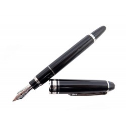 STYLO PLUME MONTBLANC MEISTERSTUCK MOZART PM RESINE NOIR CARTOUCHES PEN 440€