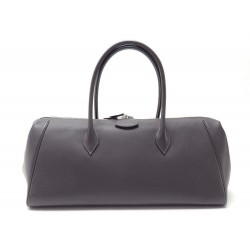 SAC A MAIN HERMES PARIS BOMBAY 40 EN CUIR EPSOM GRIS GREY LEATHER HAND BAG 5090€