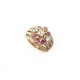 BAGUE CHANEL BAUMER T54 OR ROSE DIAMANTS AIGUES MARINES TOURMALINES RING 16000€