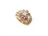 bague chanel baumer t54 or rose diamants aigues