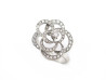 bague chanel fil de camelia mm j2579 t55 or blanc 18k