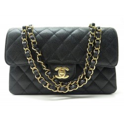 NEUF SAC A MAIN CHANEL PETIT CLASSIQUE TIMELESS CUIR CAVIAR MATELASSE BAG 7300€