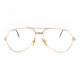 VINTAGE LUNETTES CARTIER SANTOS 5614 PLAQUE OR DORE + BOITE GOLD GLASSES 890€