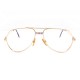 VINTAGE LUNETTES CARTIER SANTOS 5614 PLAQUE OR DORE + BOITE GOLD GLASSES 890€